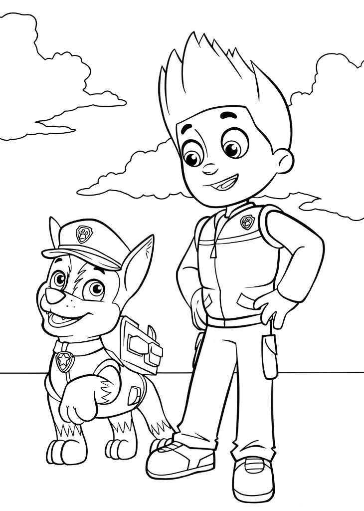 Paw Patrol coloring page (2)