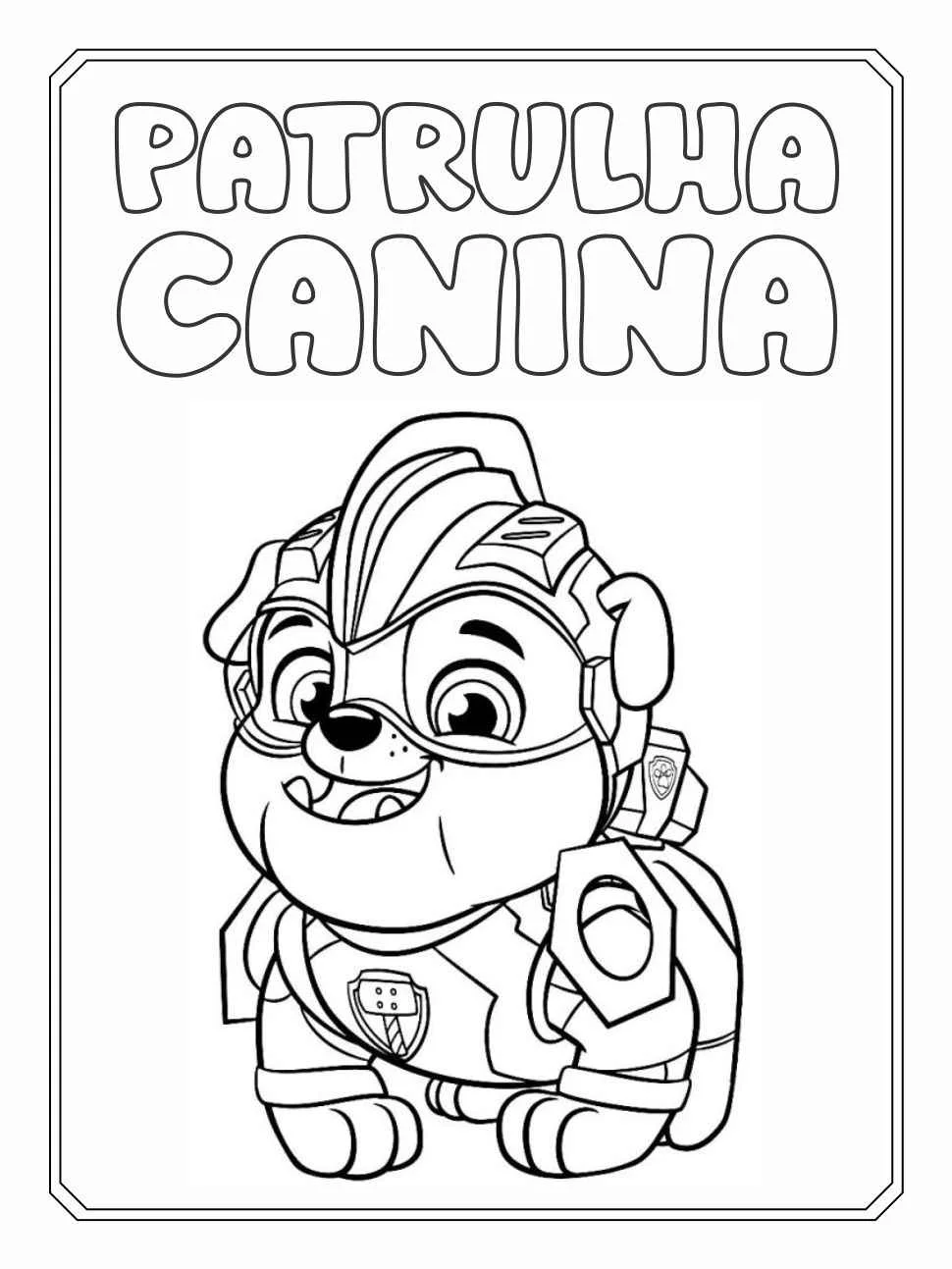 Paw Patrol coloring page (2)