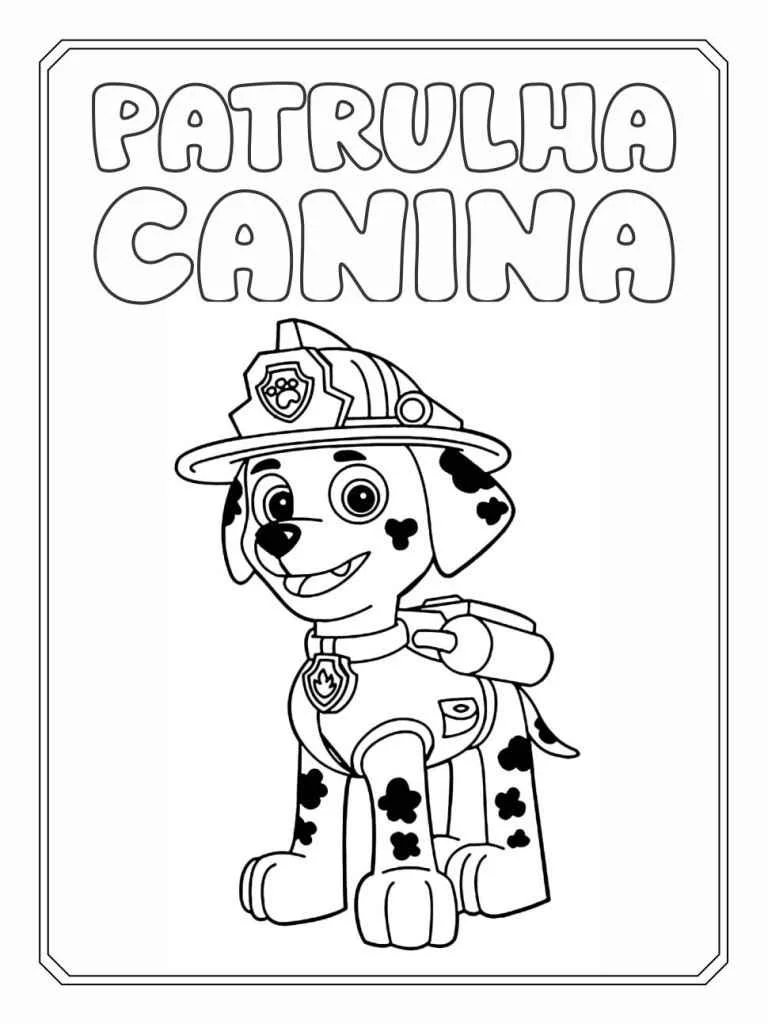 Paw Patrol coloring page (3)