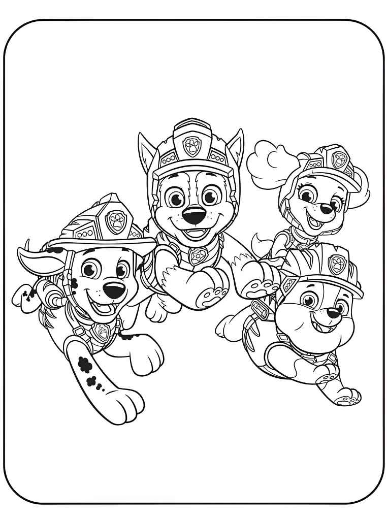 Paw Patrol coloring page (71)