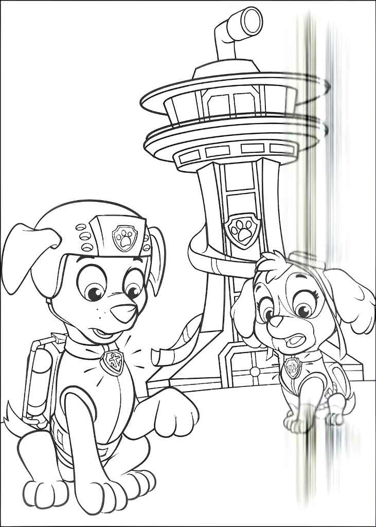 Paw Patrol coloring page (8)