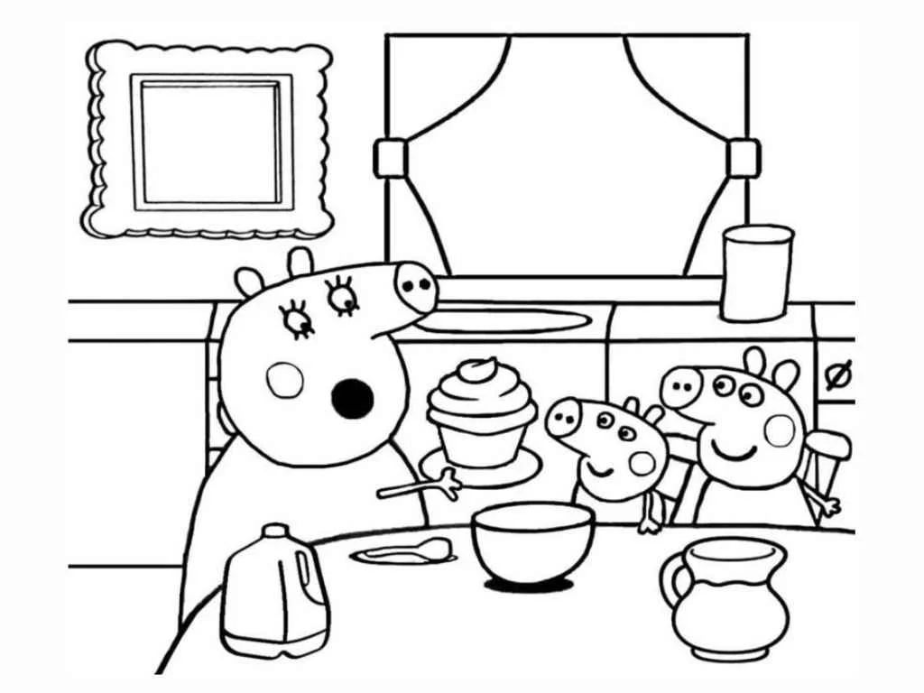 Peppa pig coloring page (11)