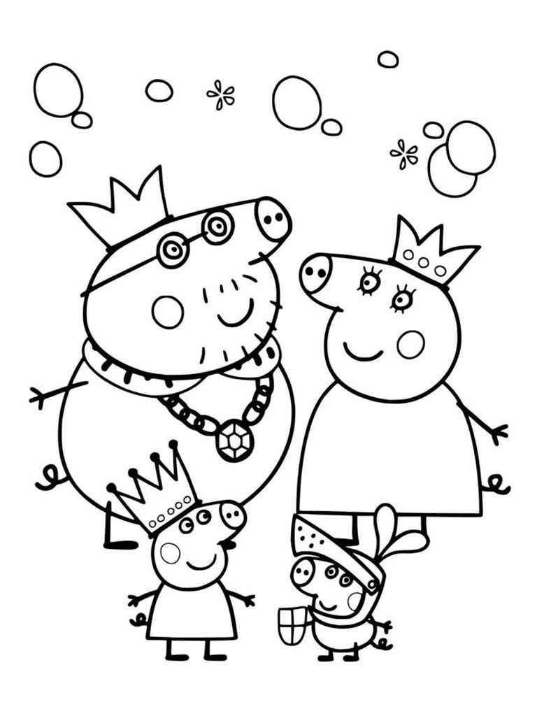 Peppa pig coloring page (12)