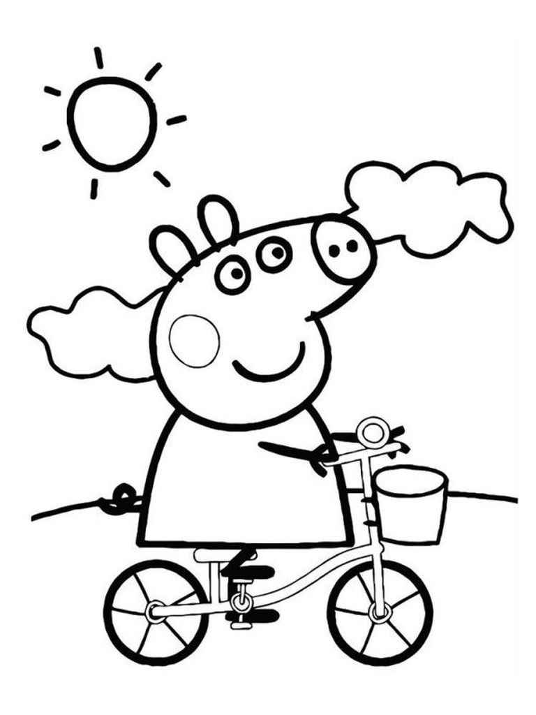 Peppa pig coloring page (15)