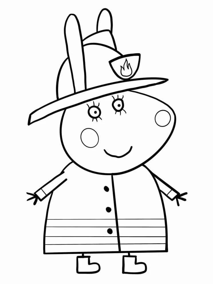 Peppa pig coloring page (16)