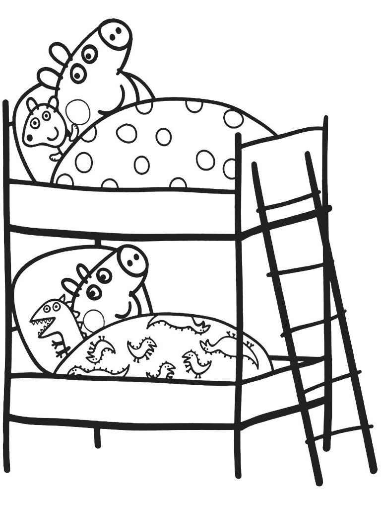 Peppa pig coloring page (17)