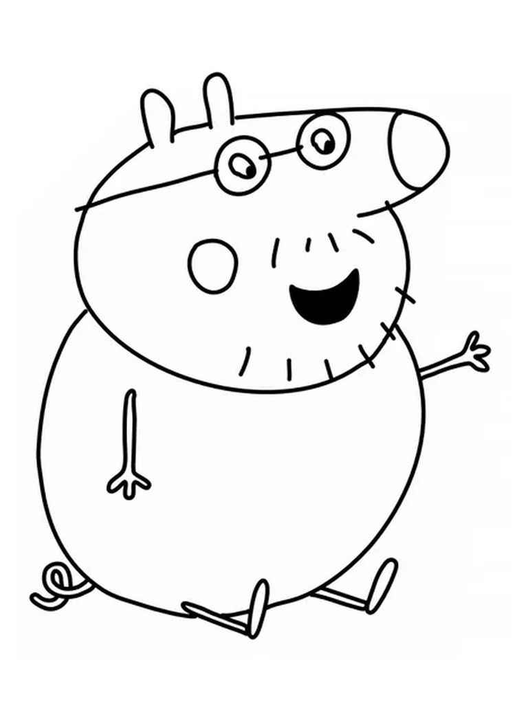 Peppa pig coloring page (19)