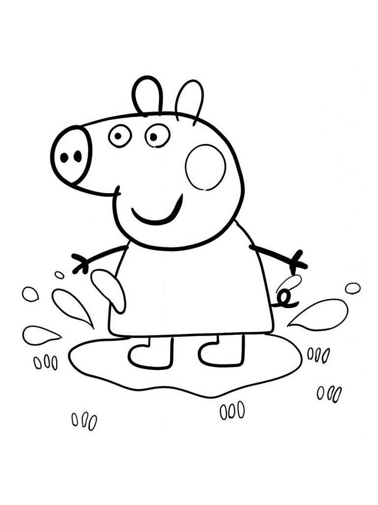 Peppa pig coloring page (22)