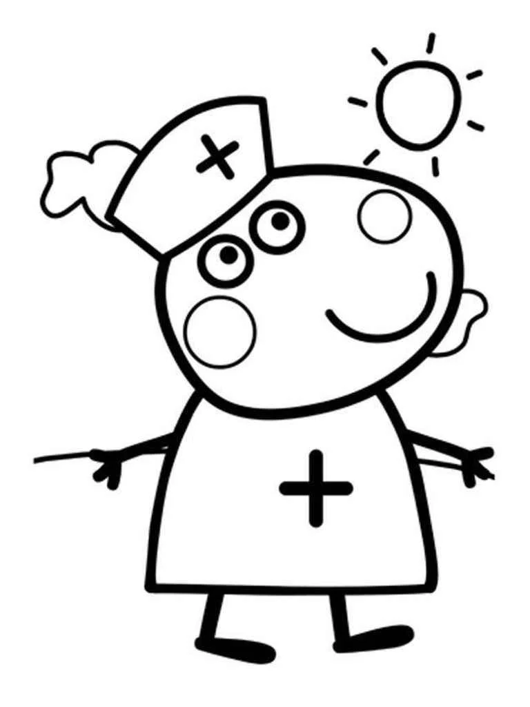 Peppa pig coloring page (23)