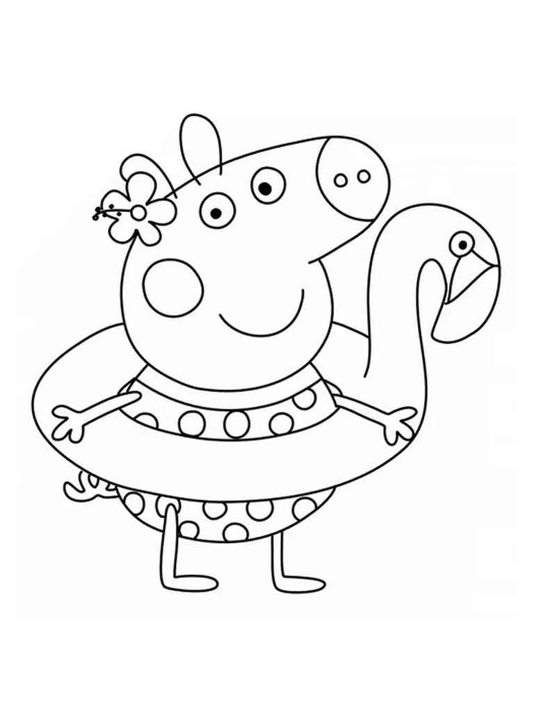 Peppa pig coloring page (24)