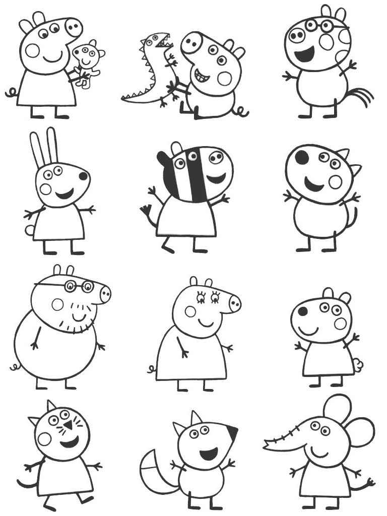 Peppa pig coloring page (31)