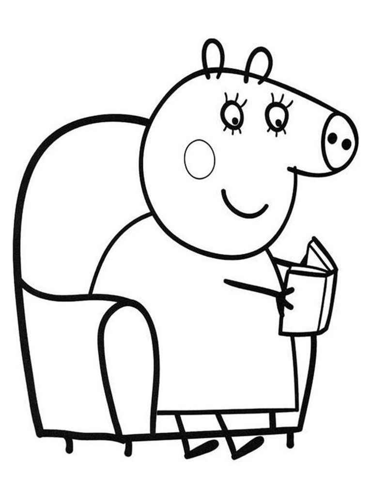 Peppa pig coloring page (32)