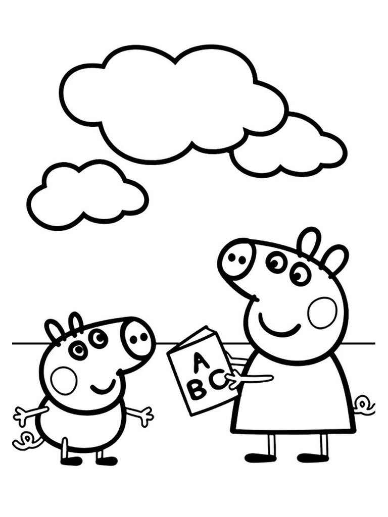 Peppa pig coloring page (33)