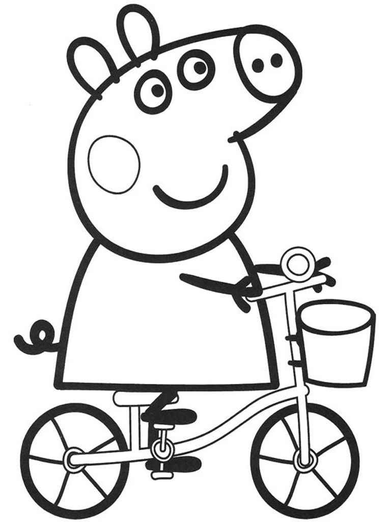 Peppa pig coloring page (6)