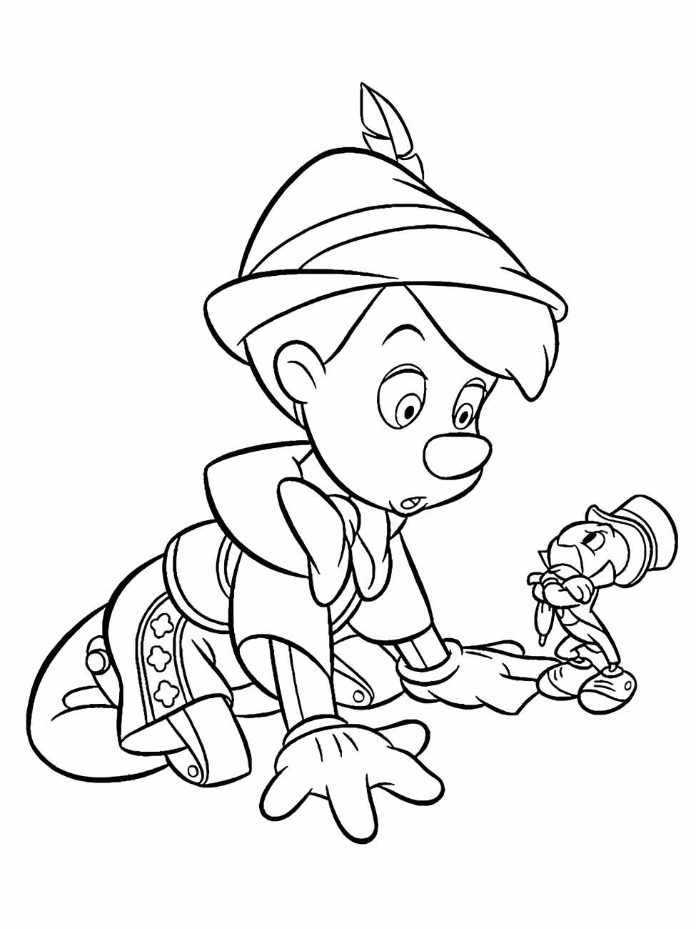 Pinocchio coloring page (10)