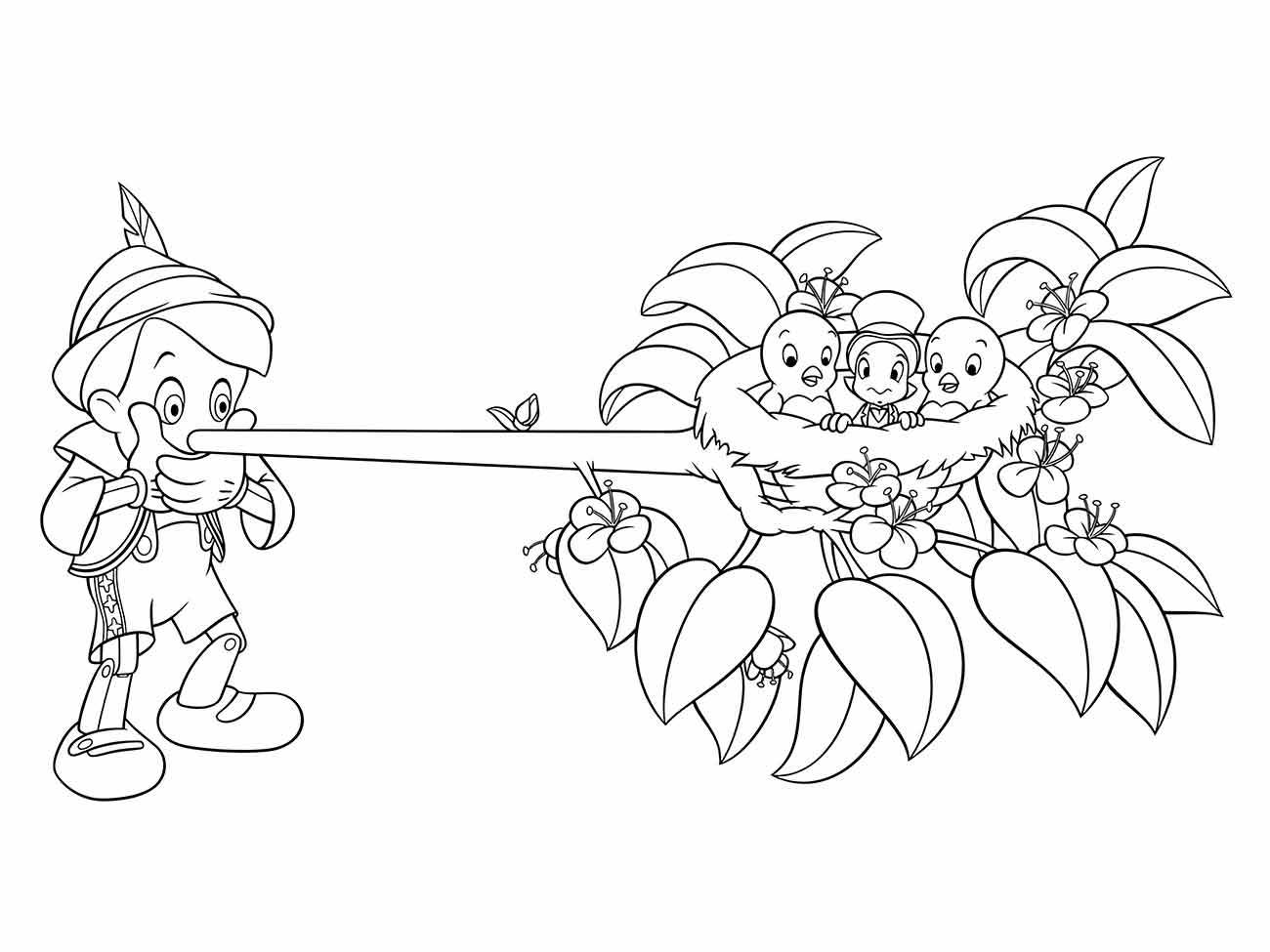 Pinocchio coloring page (12)