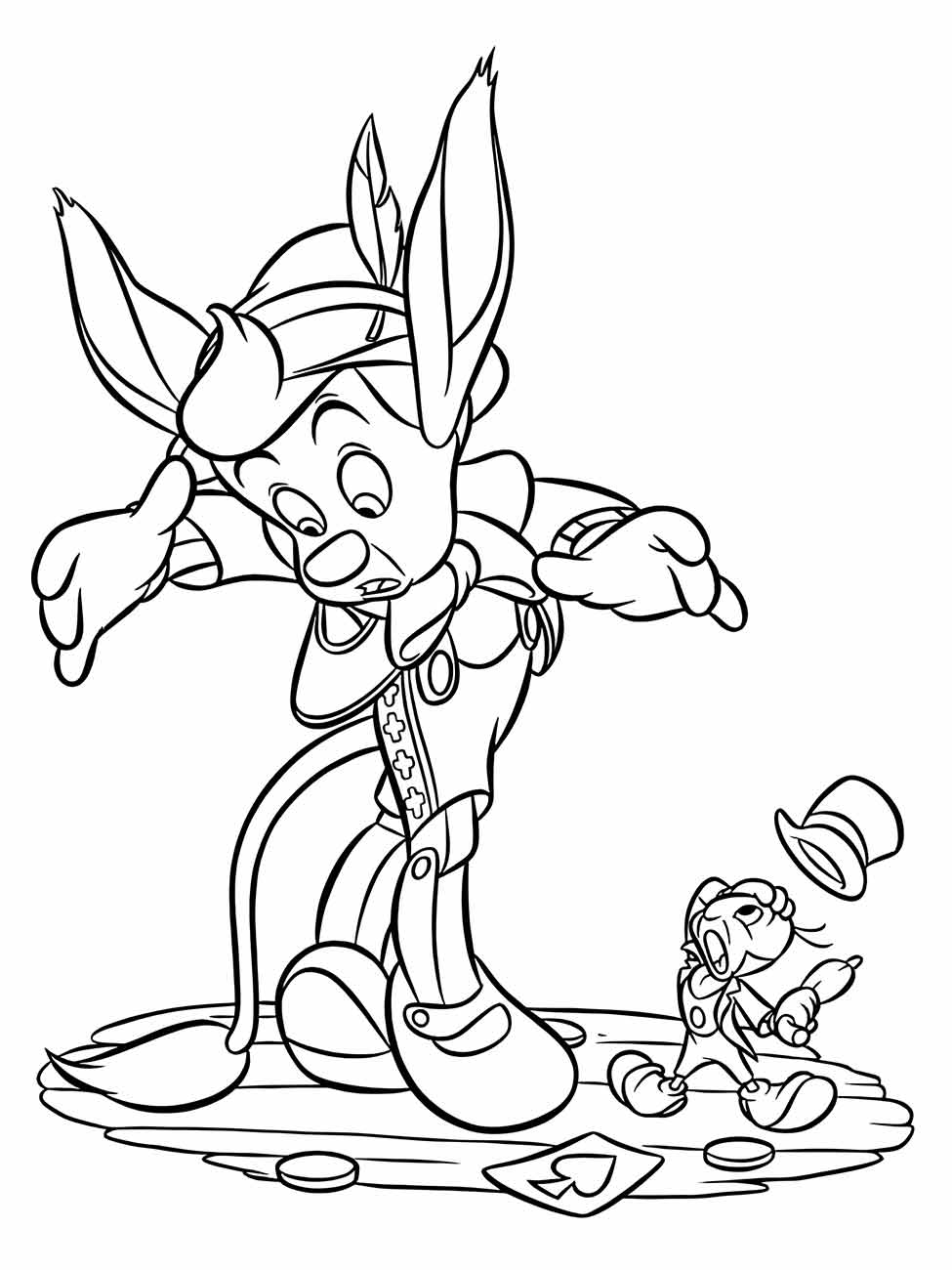 Pinocchio coloring page (13)