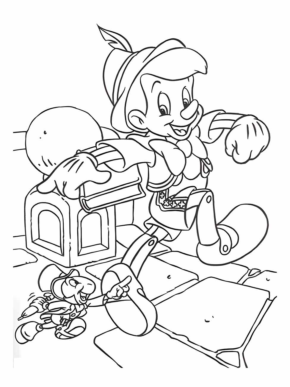 Pinocchio coloring page (14)