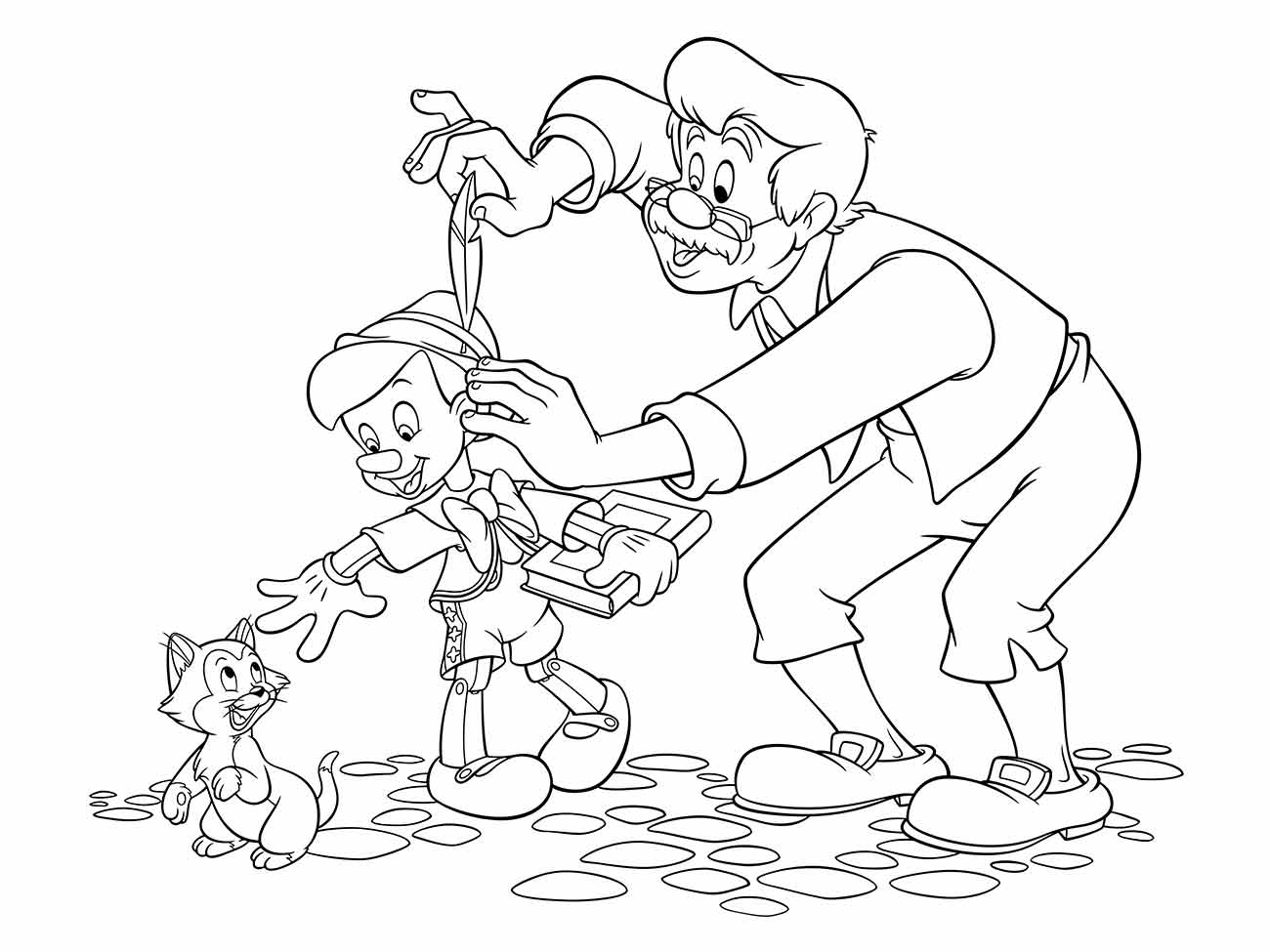 Pinocchio coloring page (16)