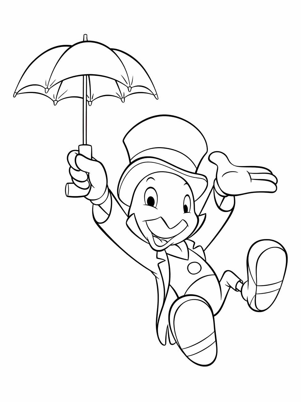 Pinocchio coloring page (2)