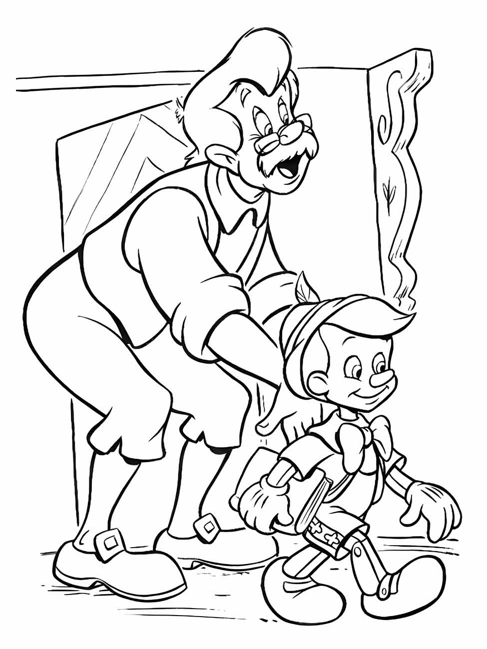 Pinocchio coloring page (20)