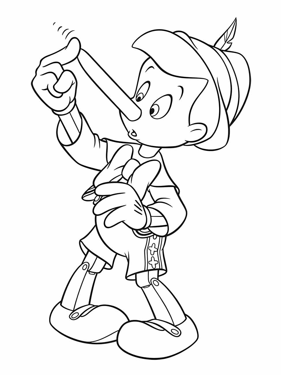 Pinocchio coloring page (22)