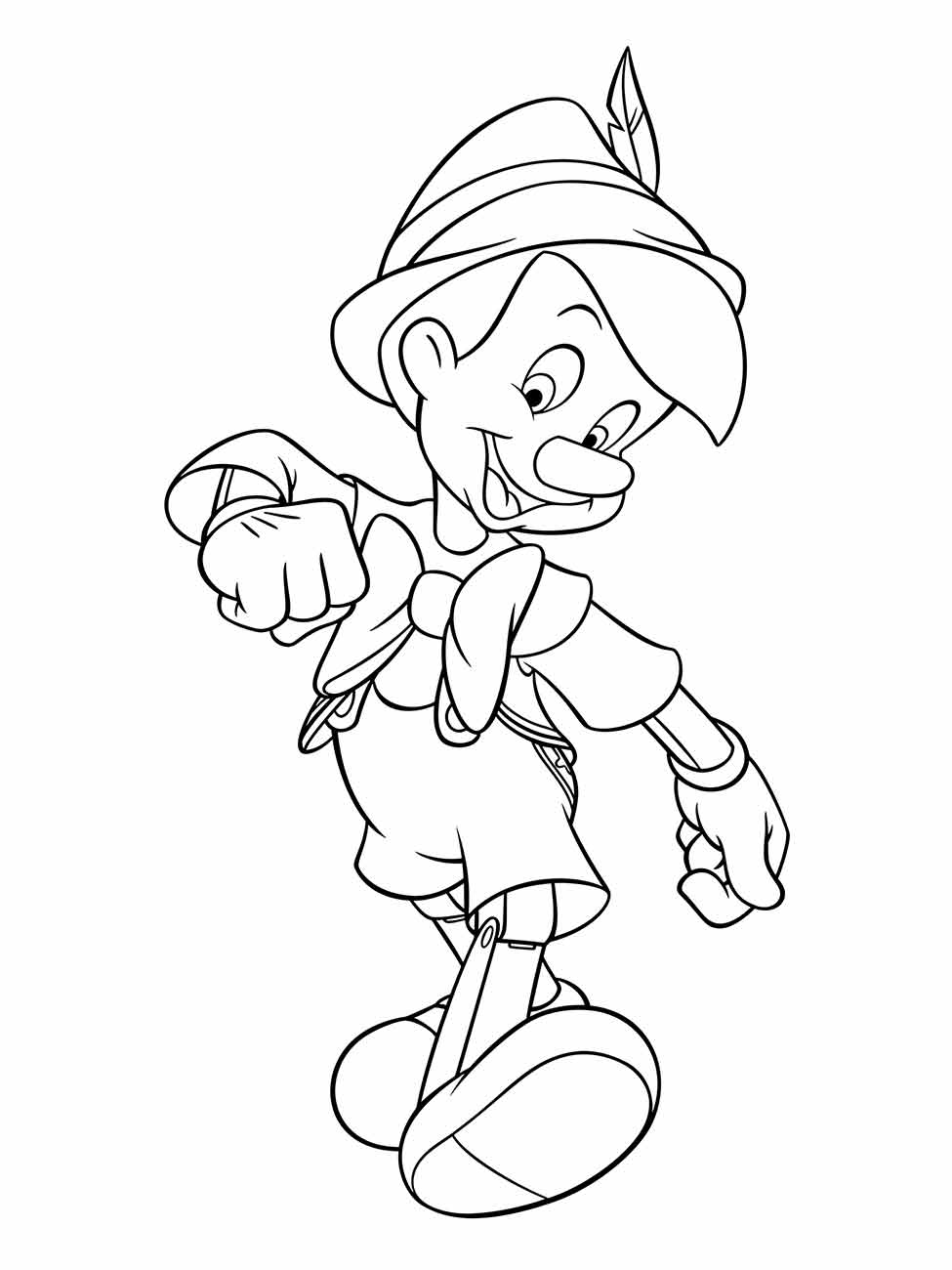 Pinocchio coloring page (25)