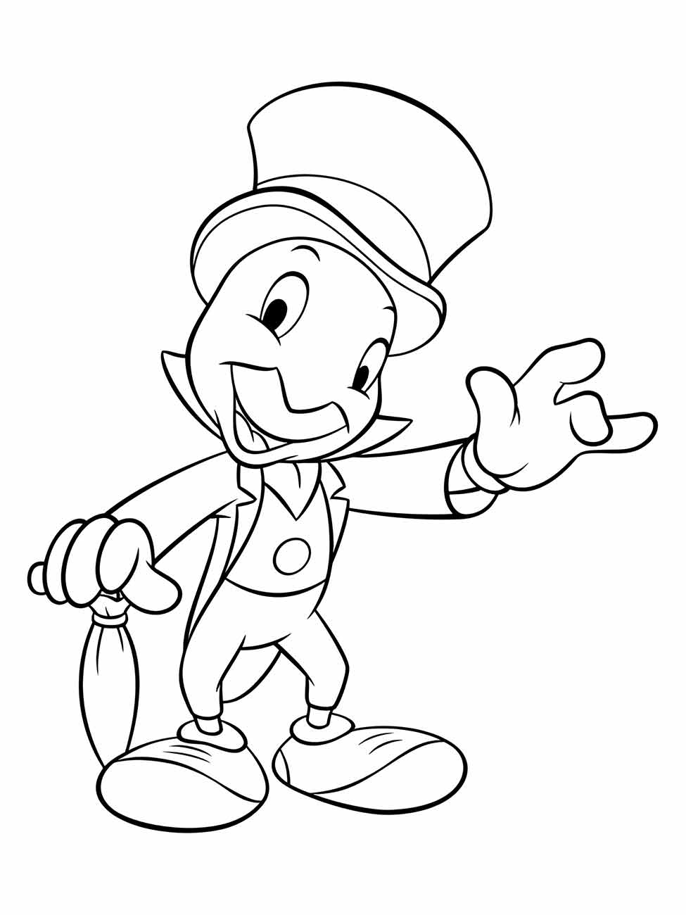 Pinocchio coloring page (4)