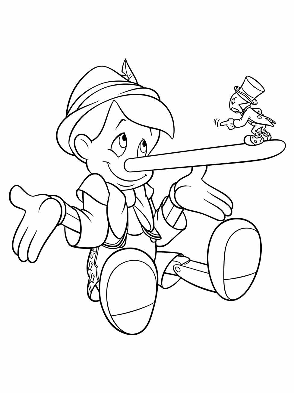 Pinocchio coloring page (5)