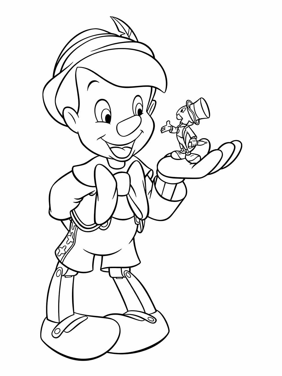 Pinocchio coloring page (7)