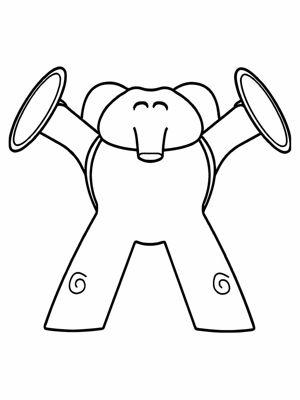 Pocoyo coloring page (1)