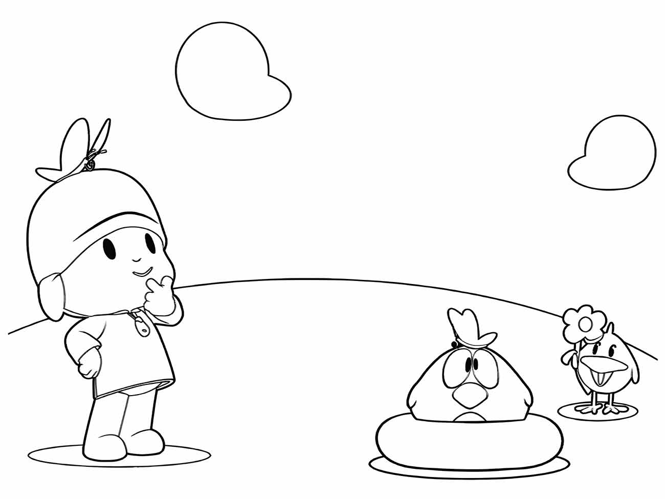 Pocoyo coloring page (10)