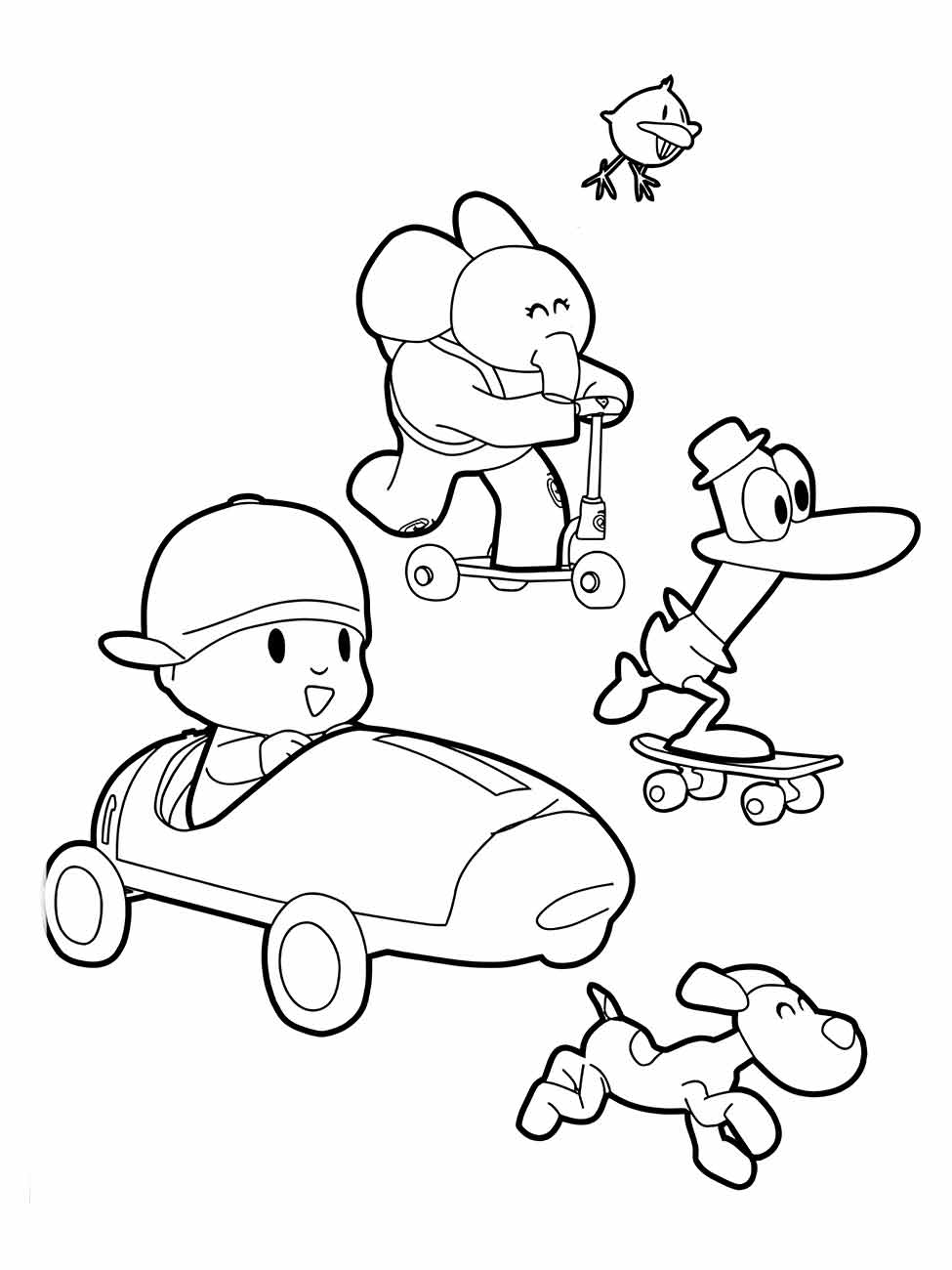 Pocoyo coloring page (11)