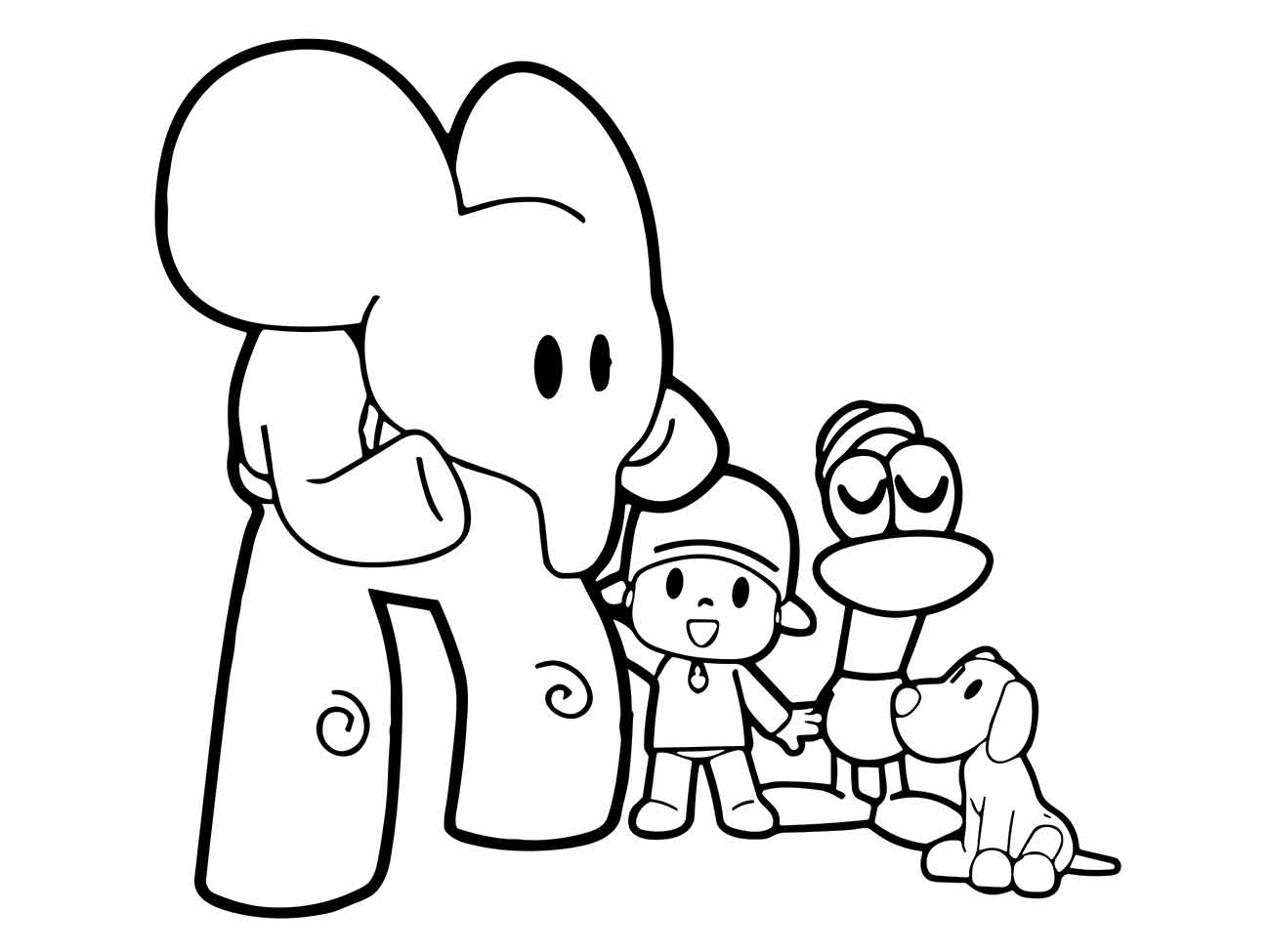 Pocoyo coloring page (12)