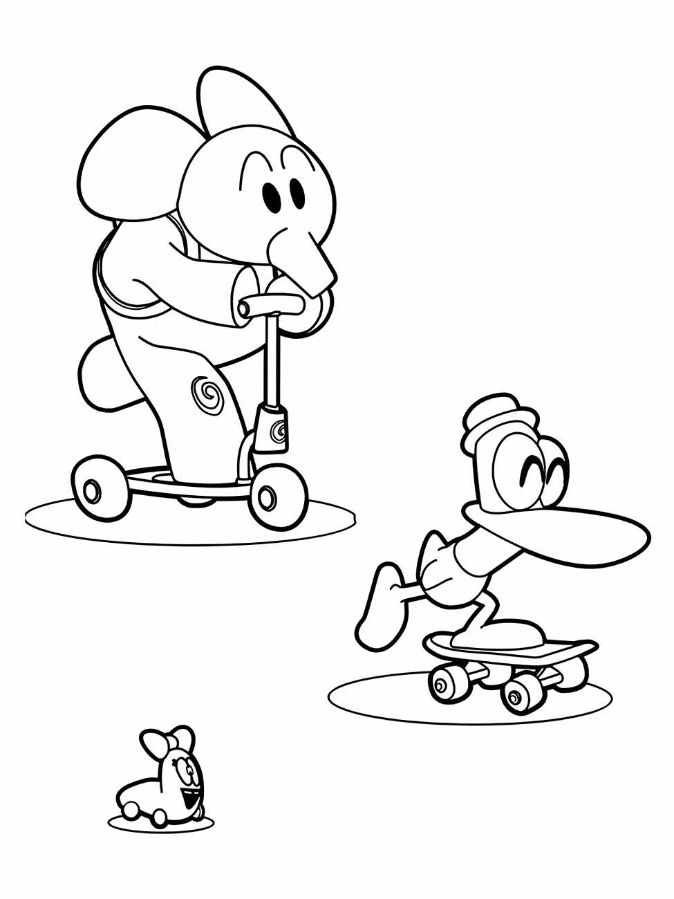 Pocoyo coloring page (26)