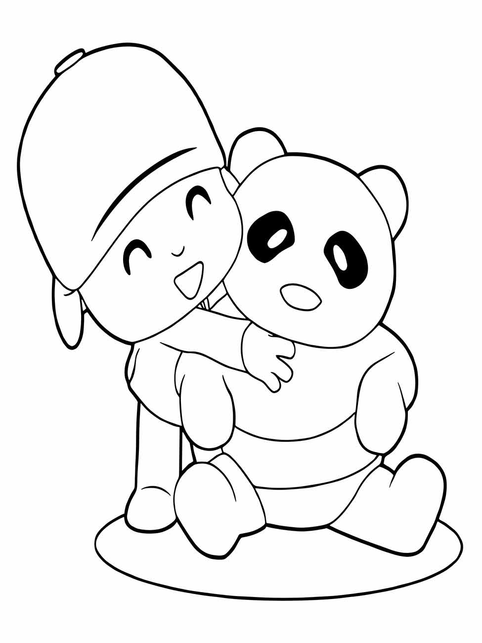 Pocoyo coloring page (3)