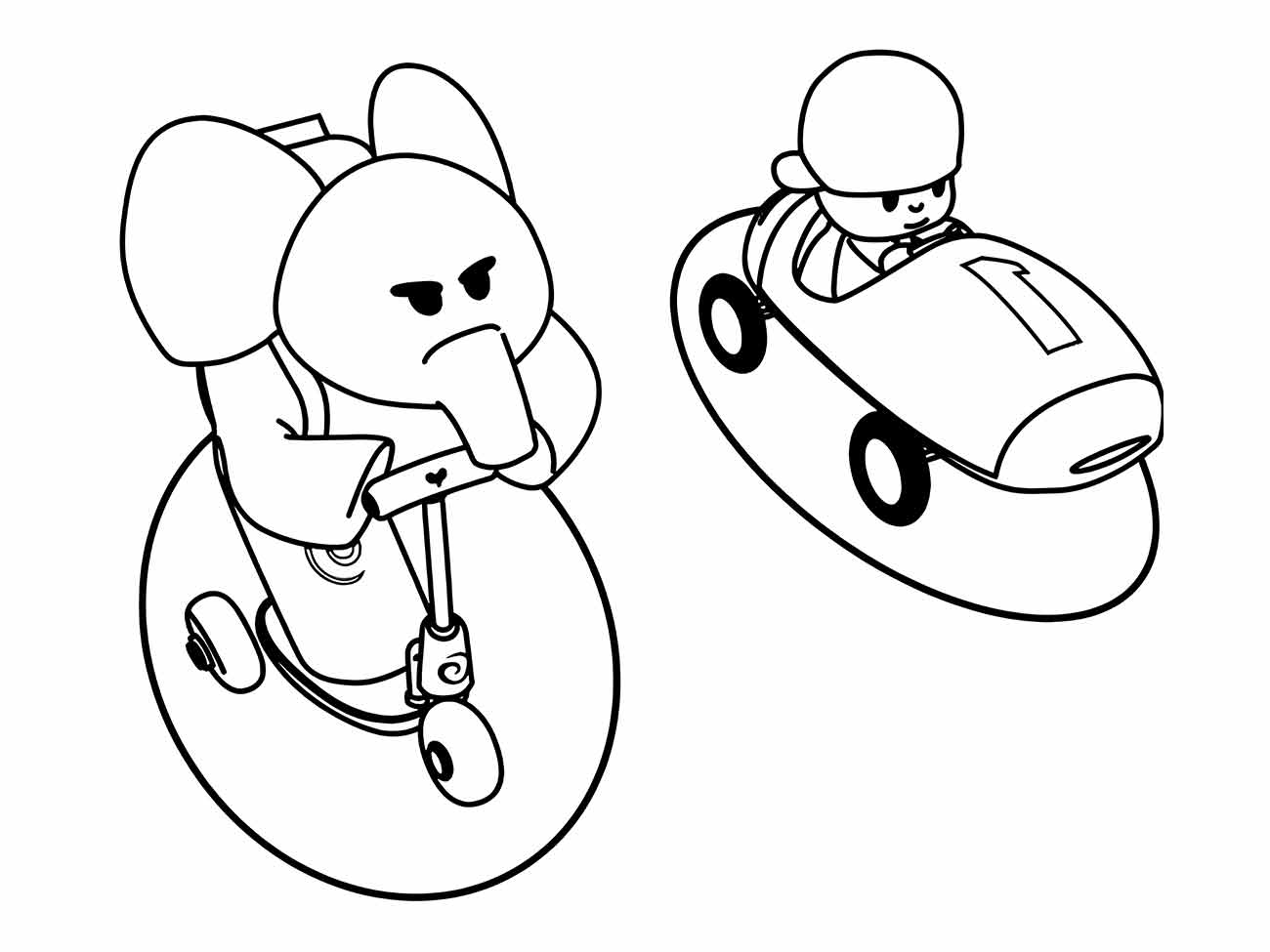 Pocoyo coloring page (31)