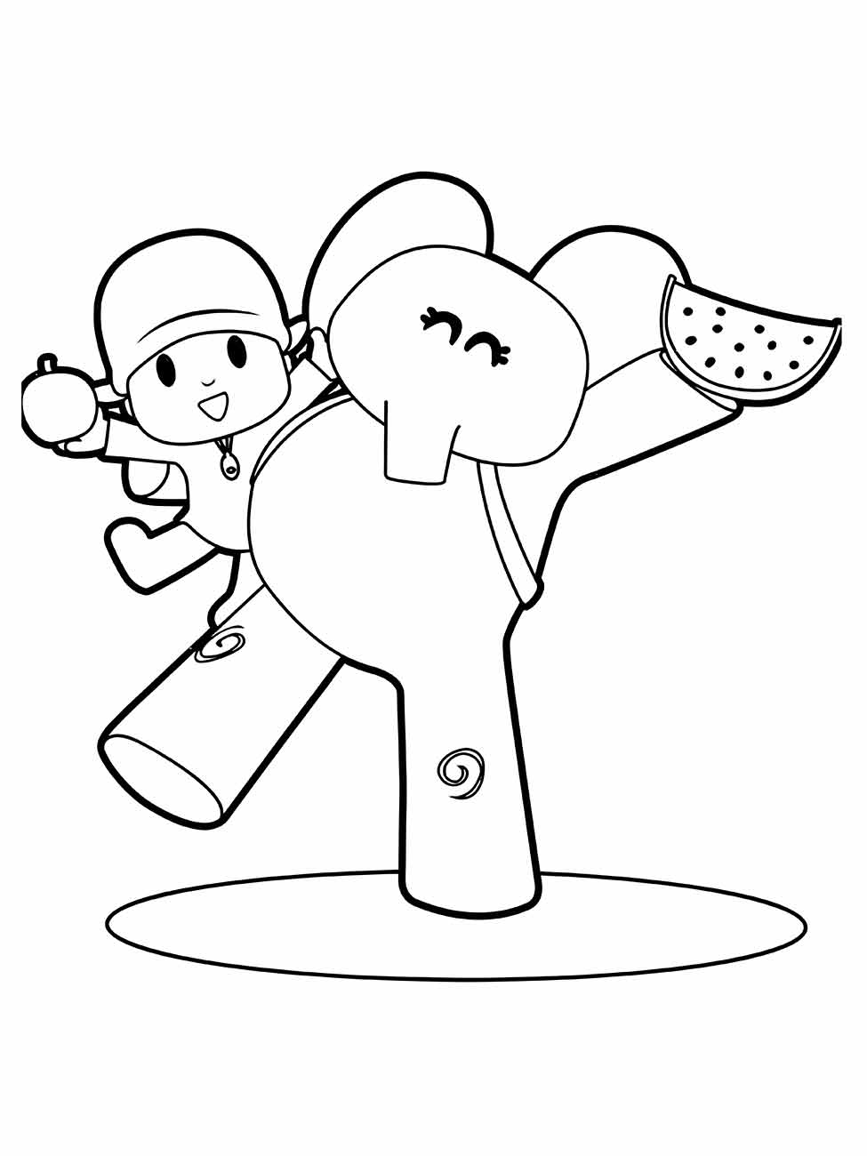 Pocoyo coloring page (33)