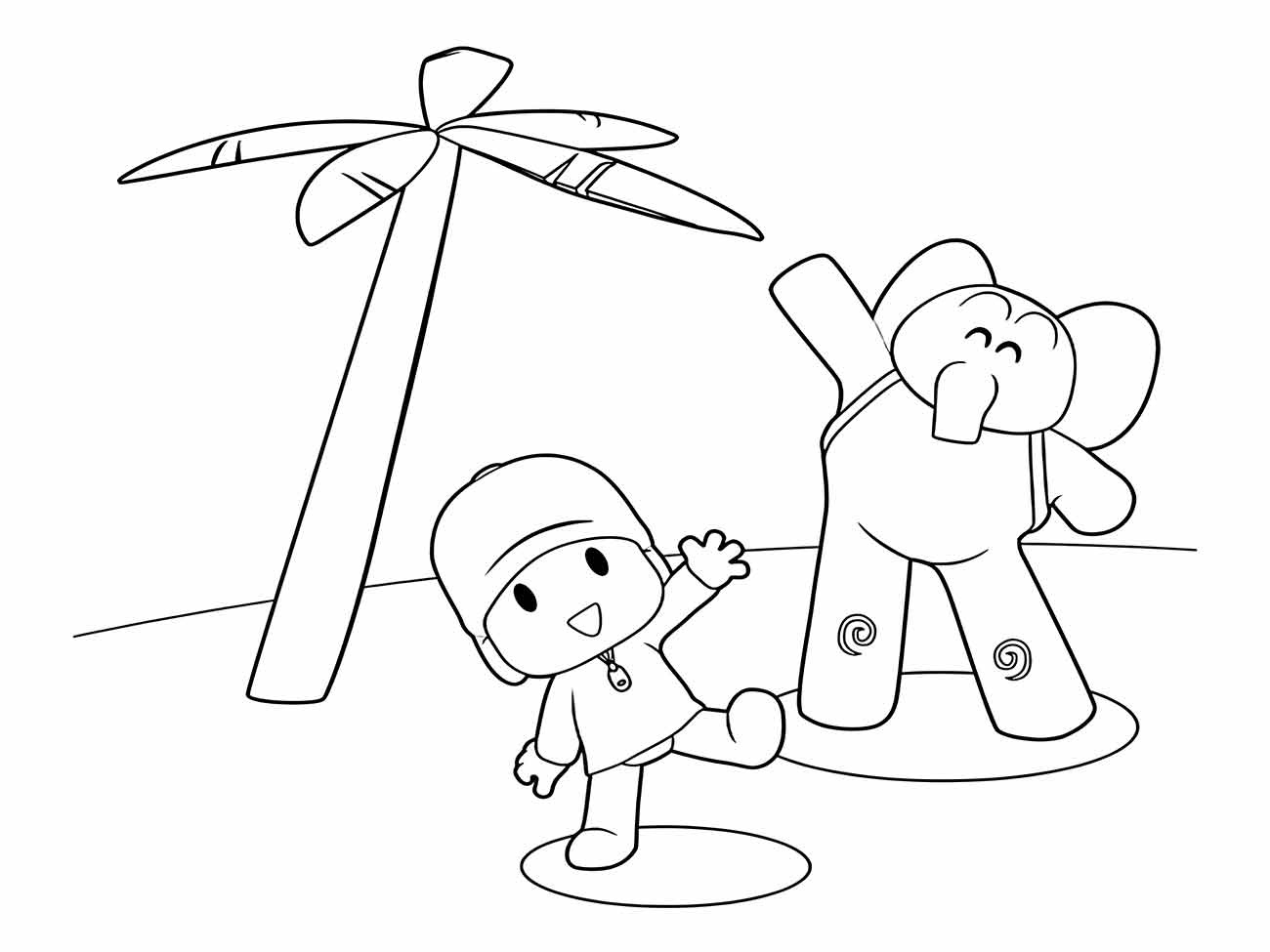 Pocoyo coloring page (34)