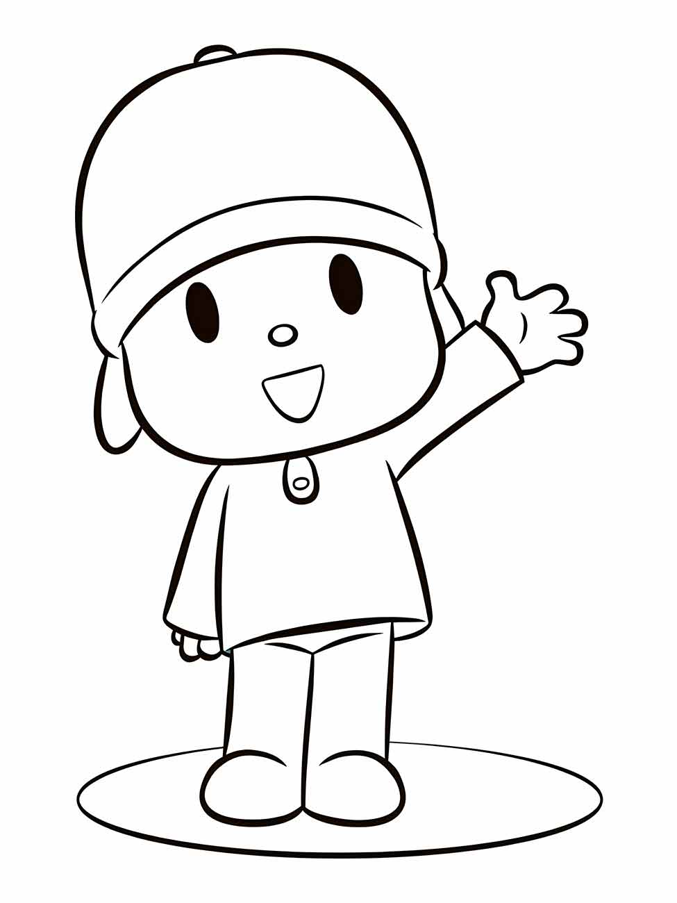 Pocoyo coloring page (38)