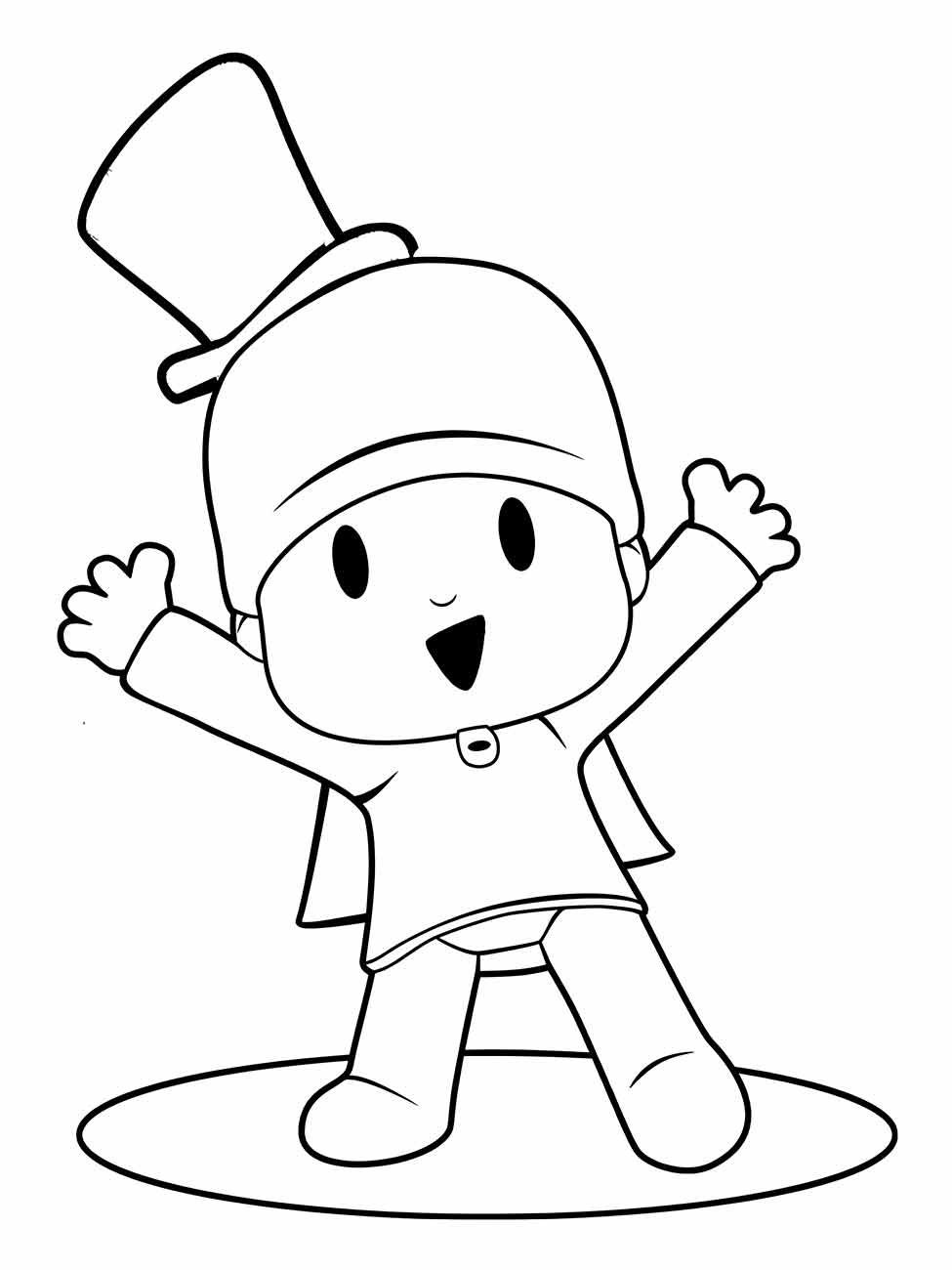 Pocoyo coloring page (39)