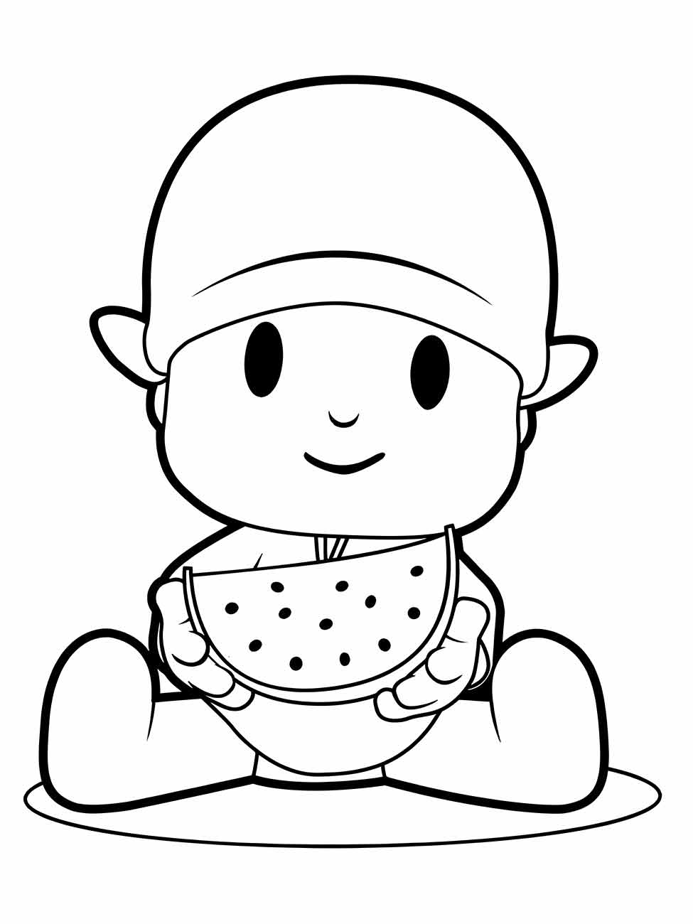 Pocoyo coloring page (46)