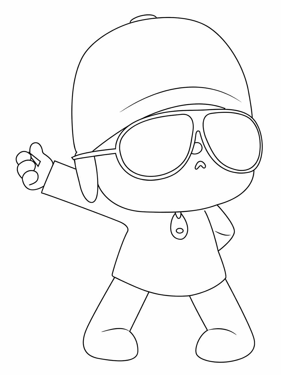 Pocoyo coloring page (49)