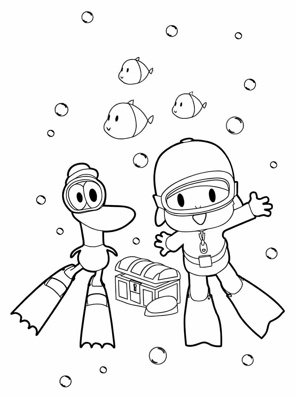 Pocoyo coloring page (5)