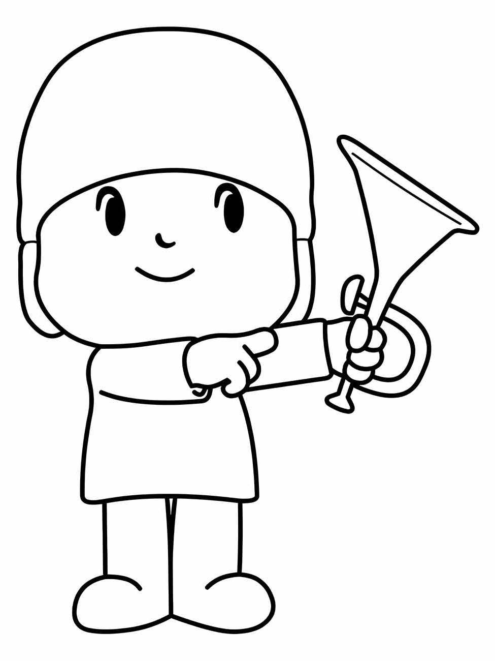 Pocoyo coloring page (53)