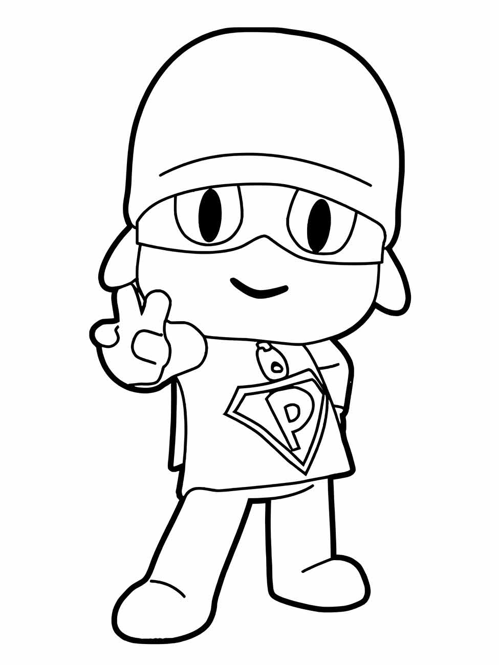 Pocoyo coloring page (55)