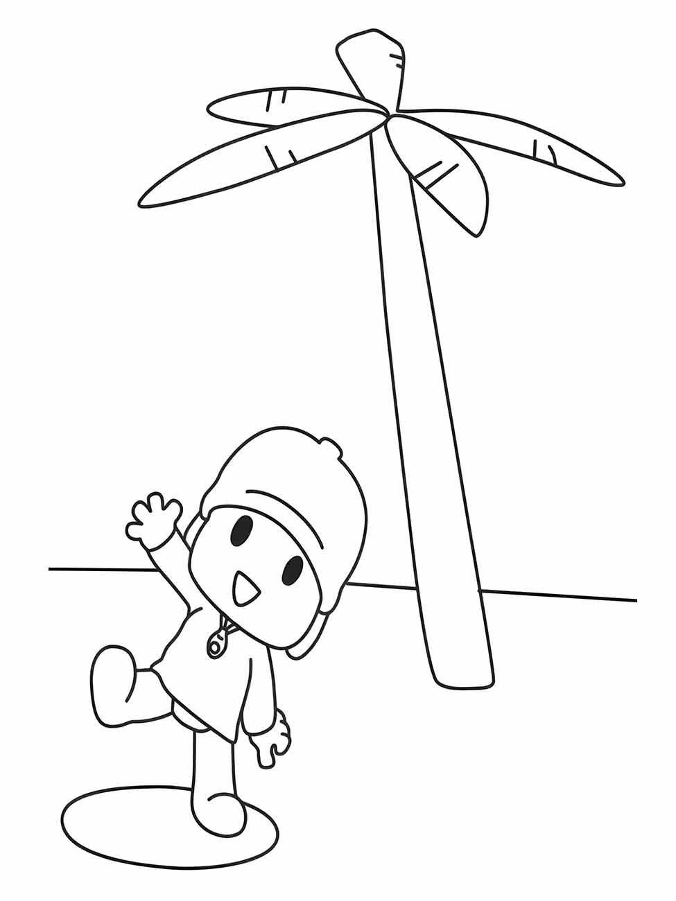 Pocoyo coloring page (58)