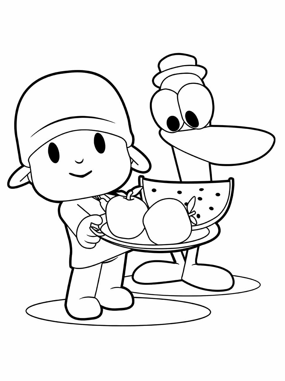 Pocoyo coloring page (6)