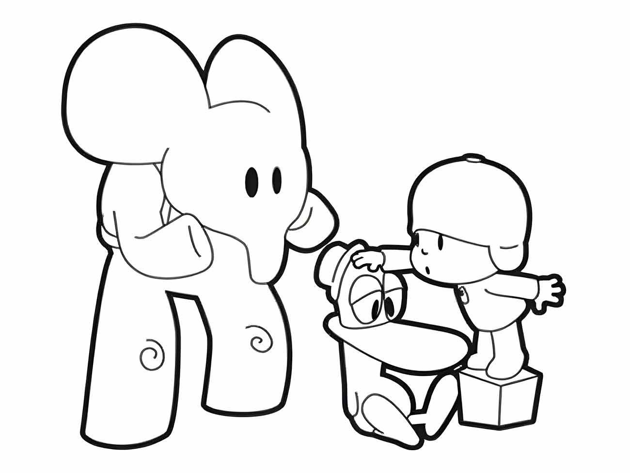 Pocoyo coloring page (60)