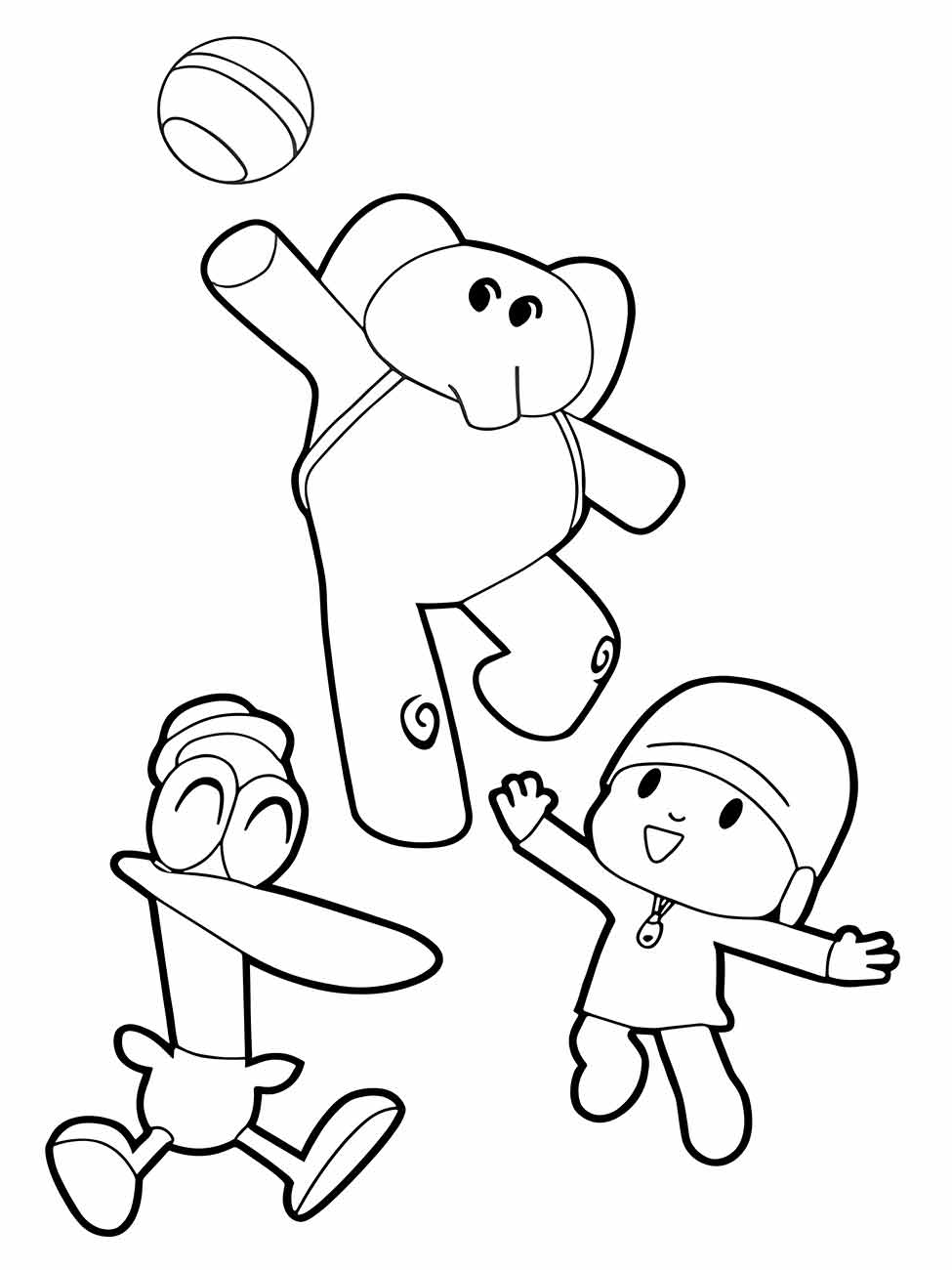 Pocoyo coloring page (62)